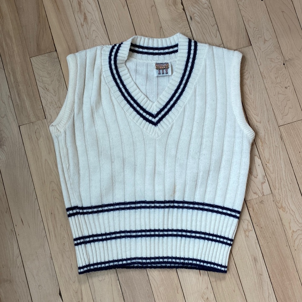 Vintage sweater vest